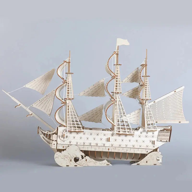 Warship HMS Victory Vessel British Classic Ship Sailboat Model to assemble