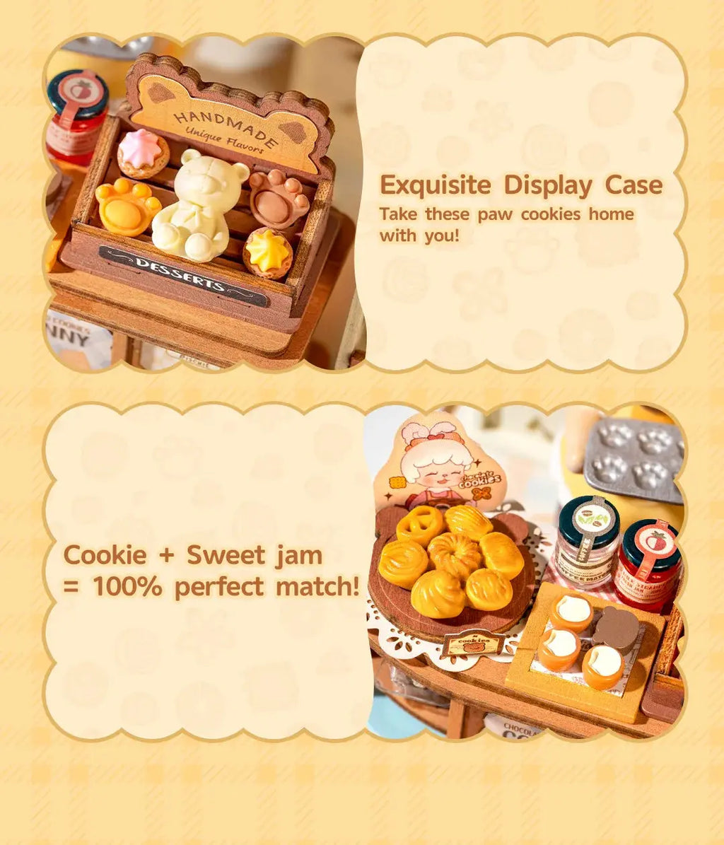Cookii Bunny's Cookie Shop - Model to assemble
