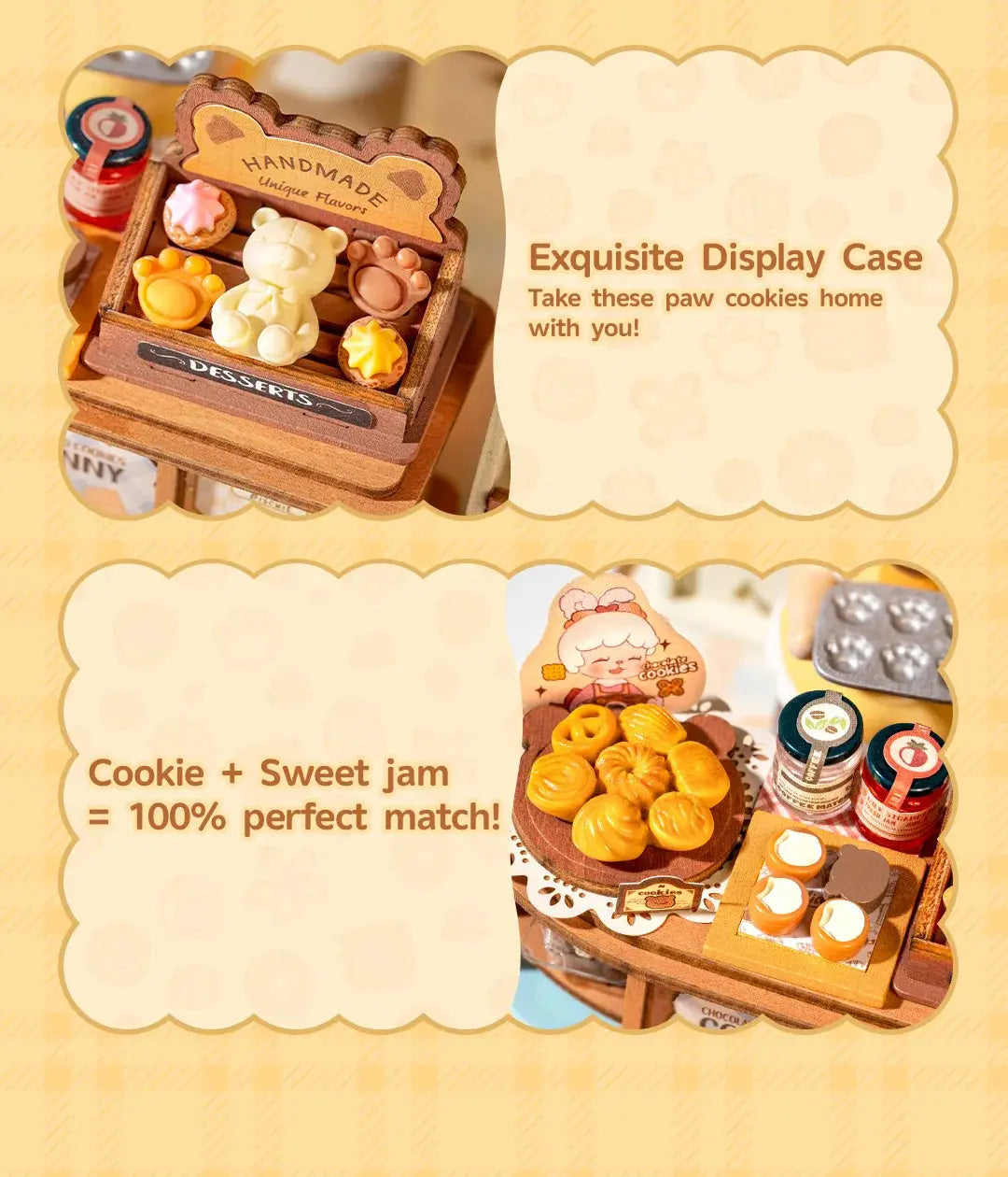 Cookii Bunny's Cookie Shop - Model to assemble
