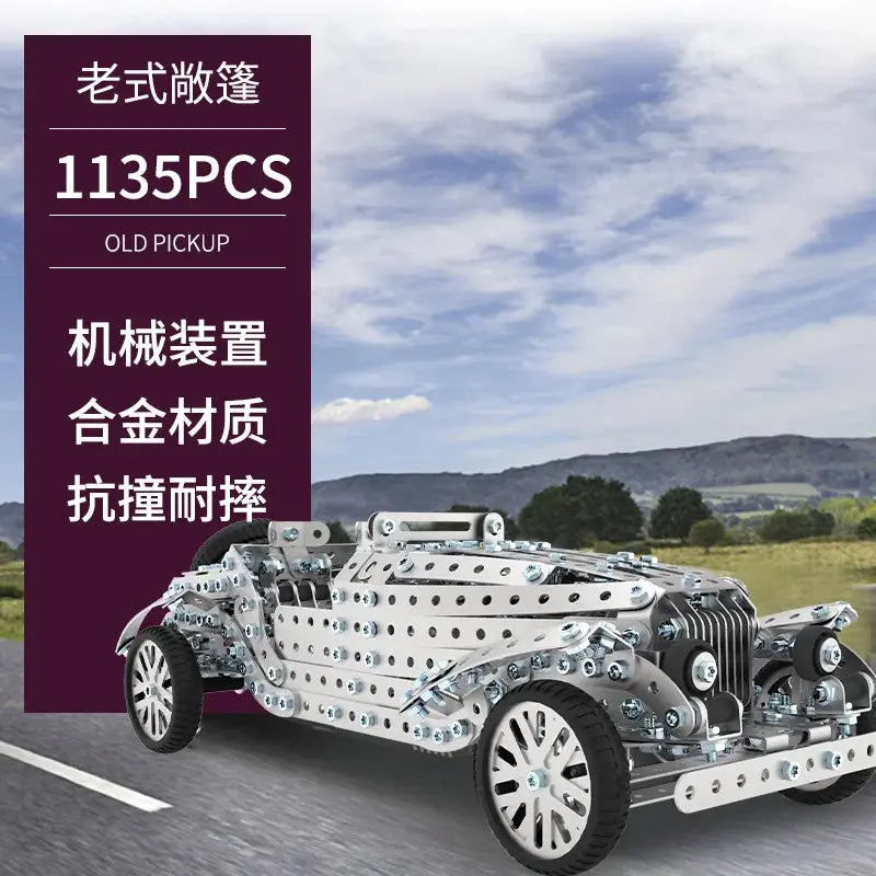 Iron Blocks vehicle & fighter Model to assemble