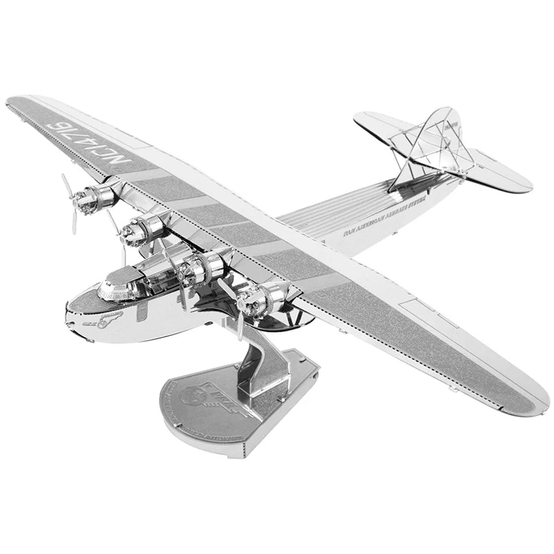 Metal Aircraft 3D Puzzle Model Kits DIY Model to assemble