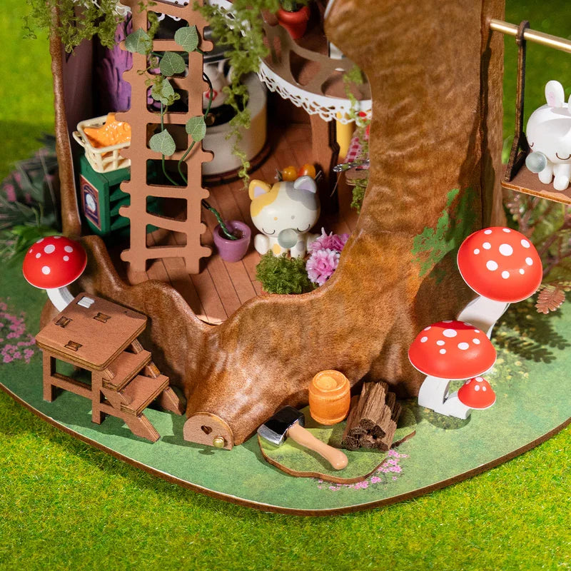 Fairytale Tree House Dollhouse - Model to assemble