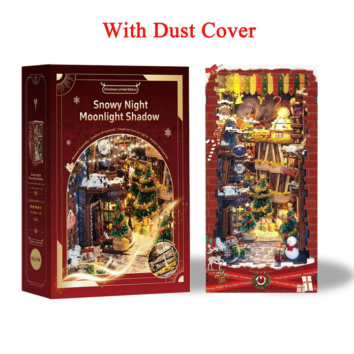 Magic Night Alley with LED lights - Model to assemble