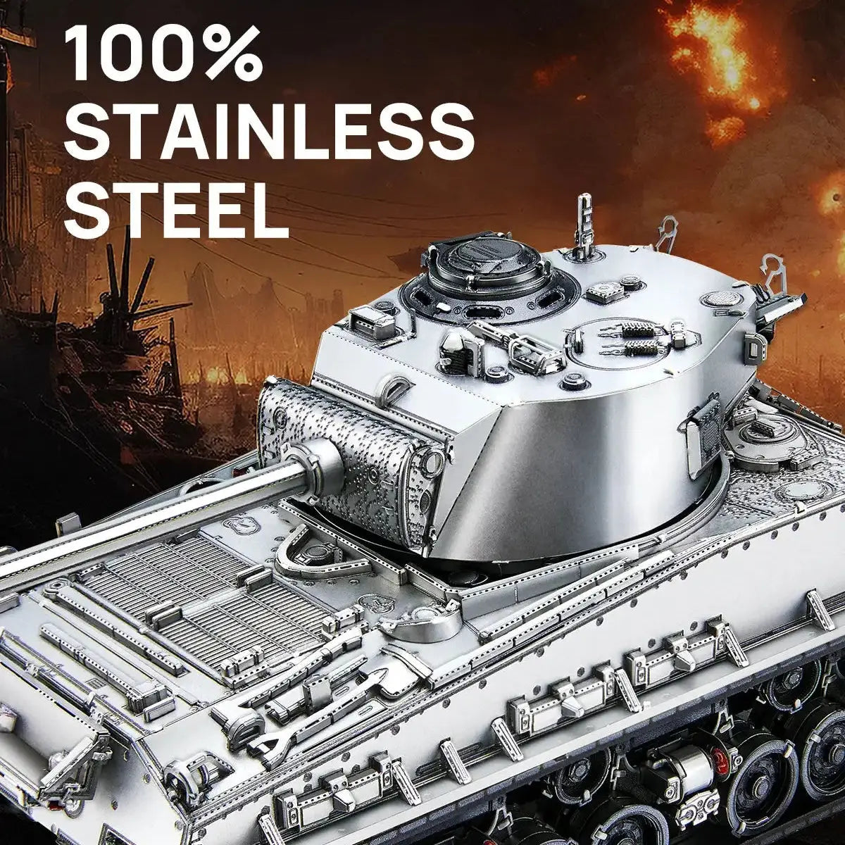 M4 Sherman 1:48 3D Metal Model Kit