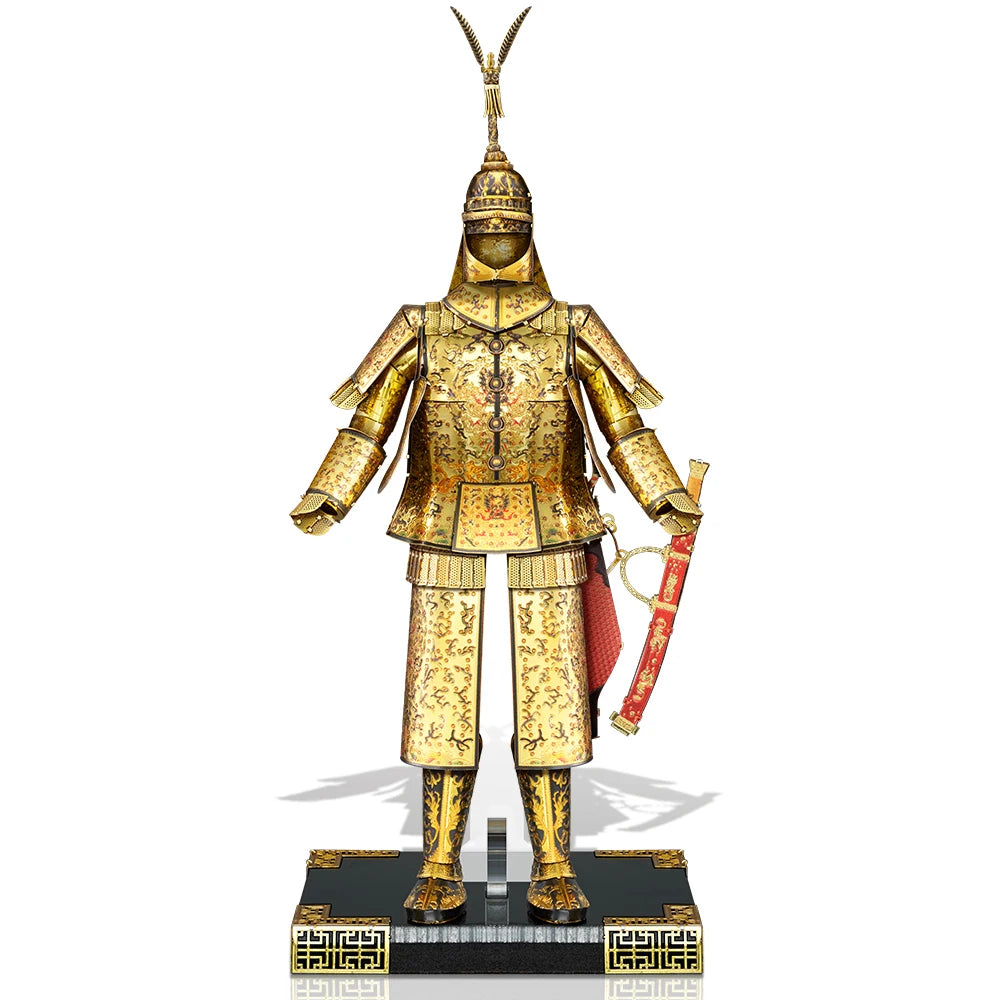 Piececool Model Building Kits a Suit of Armour Kit 3D Metal Puzzles DIY Toys for Adult Jigsaw Collection Birthday Gifts Model to assemble