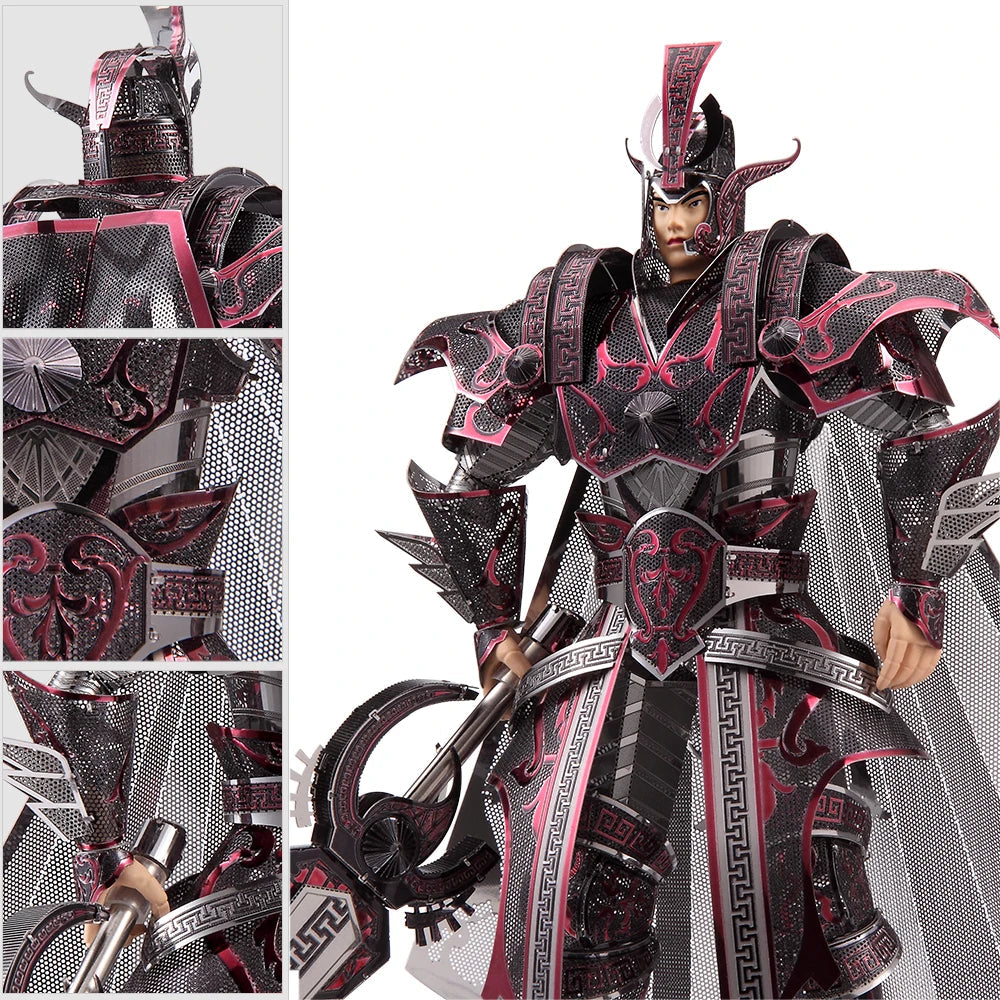 Piececool Model Building Kits The Colonel of Qin Empire 3D Metal Puzzles DIY Set Jigsaw for Teenager Toys Model to assemble