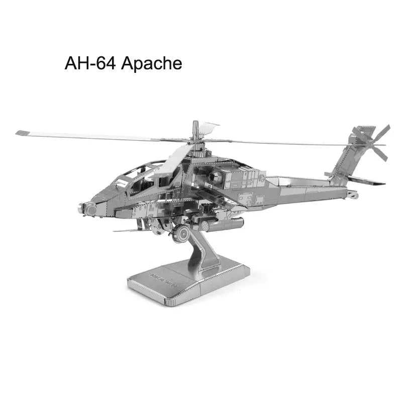 Metal Aircraft 3D Puzzle Model Kits DIY Model to assemble