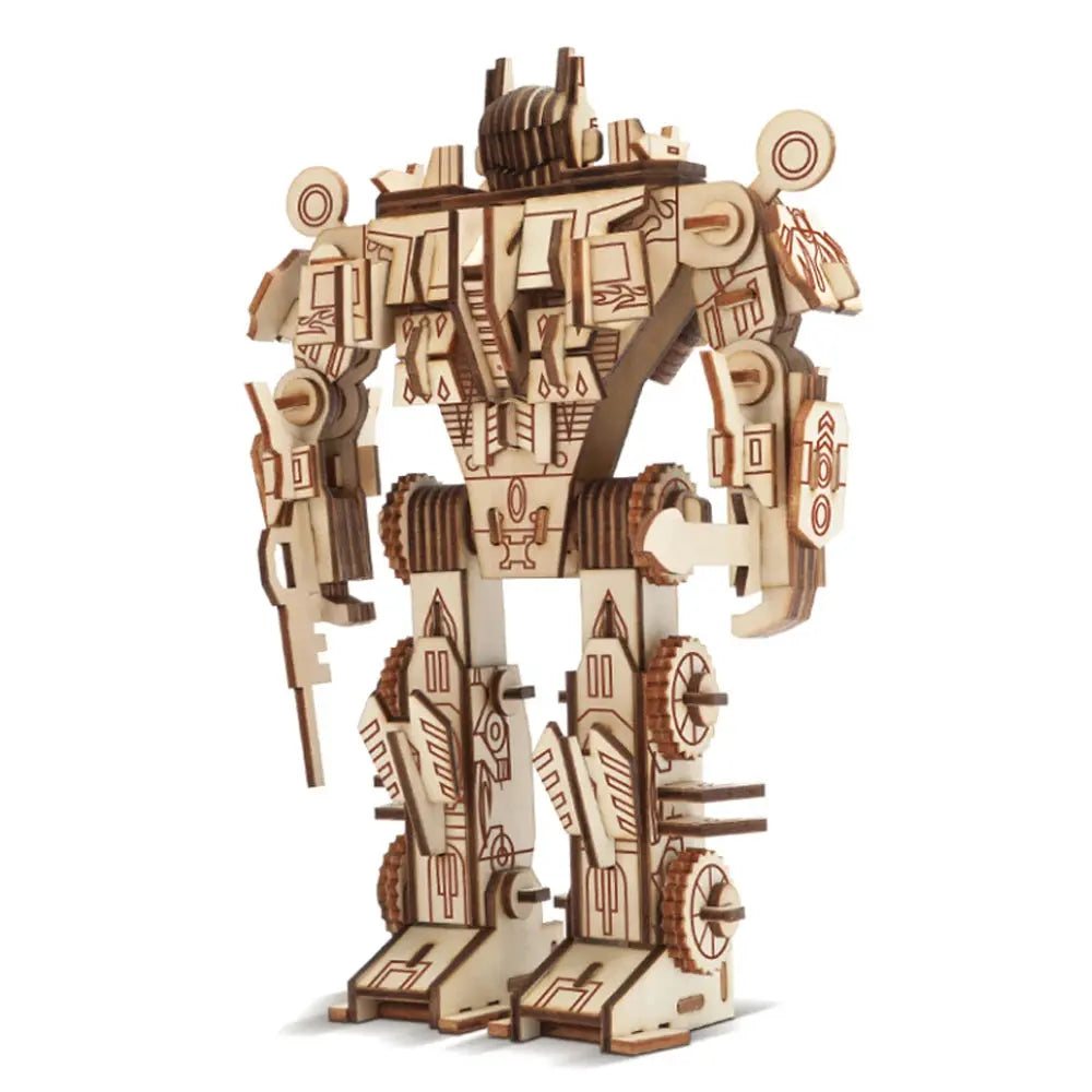 Kendo & Robots Wooden Model Kits Model to assemble