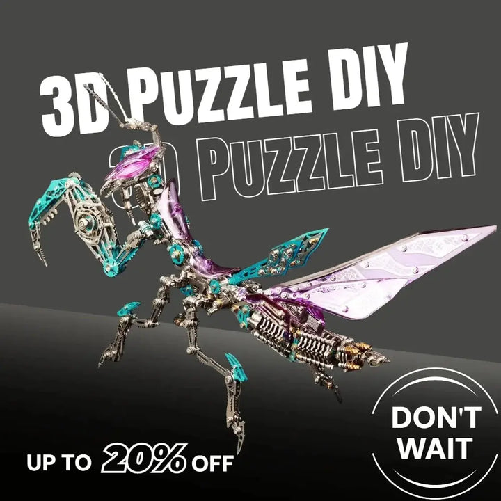 Praying Mantis Model to assemble