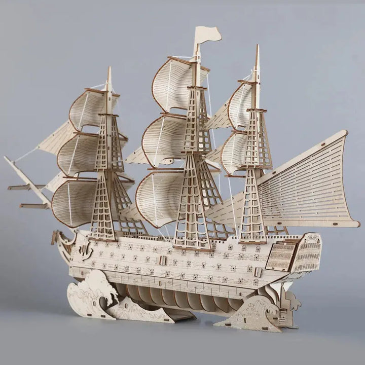 Warship HMS Victory Vessel British Classic Ship Sailboat Model to assemble