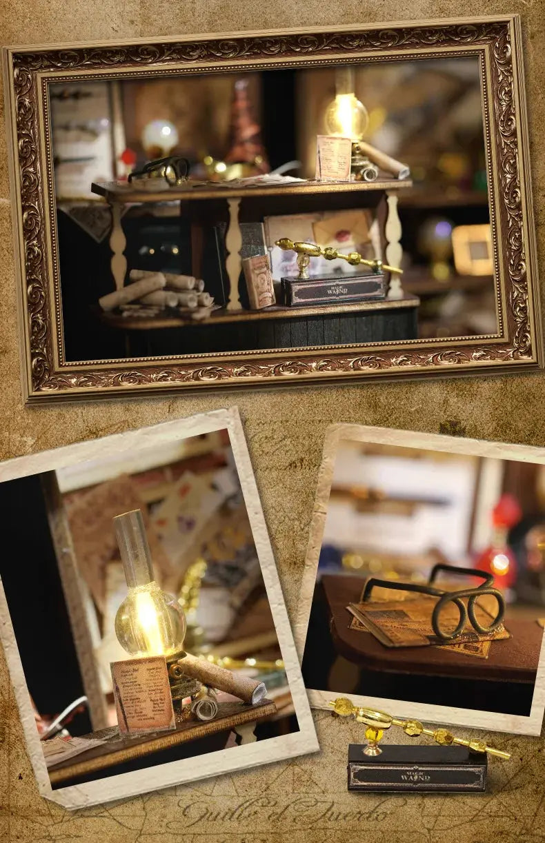 Magic Shop Dollhouse - Model to assemble