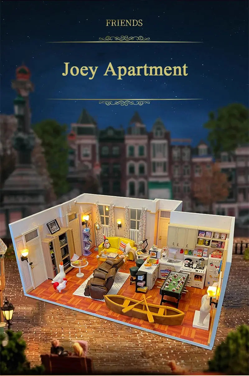 Joey‘s Apartment Doll House - Model to assemble