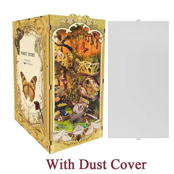 Magic Night Alley with LED lights - Model to assemble