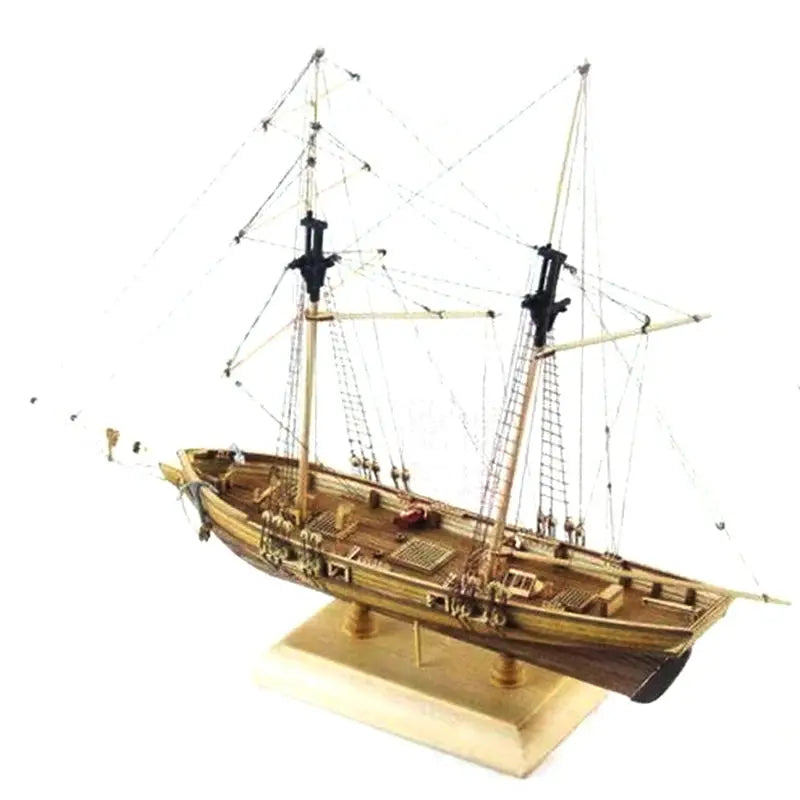 1:70 New Port Wooden Sailing Boat Model Kit Model to assemble