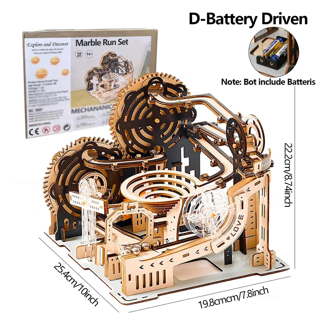 Rolling Ball Track Model Kits - Model to assemble