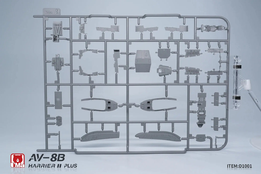 AV-8B Harrier II Plus Attack Aircraft Model Kit 1/48 Scale – USMC Military Jet DIY Assembly - Model to assemble