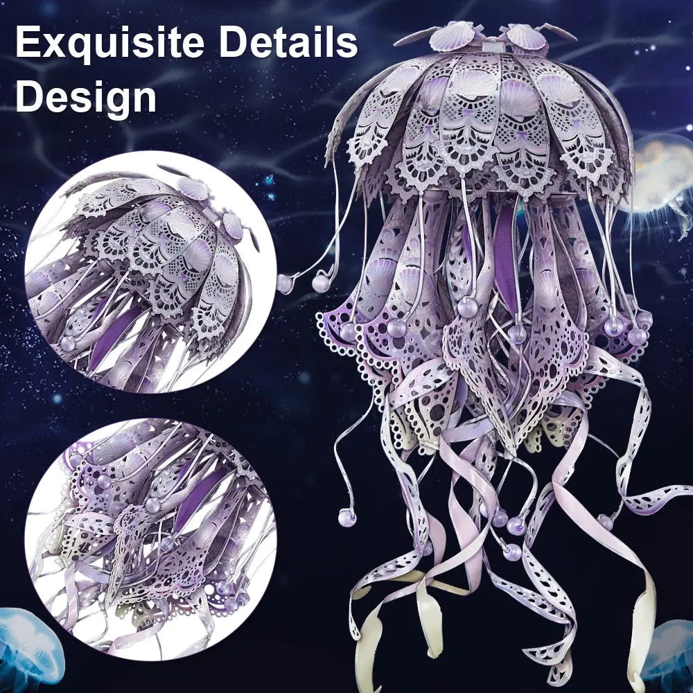 Jellyfish Metal Model Kit - Model to assemble