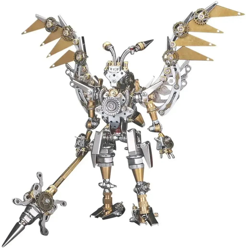 Guan Yu Metal Model Kit – 3D Mechanical Warrior Puzzle DIY Assembly Toy & Desk Ornament - Model to assemble
