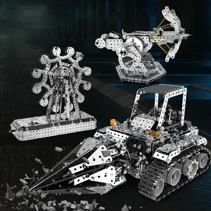 Iron Blocks vehicle & fighter Model to assemble