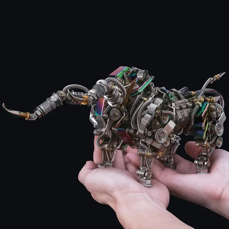 Mechanical animal Bull - Model to assemble