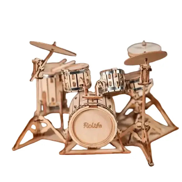 Musical Instruments : Saxophone, Drum, Accordion, Cello - Model to assemble