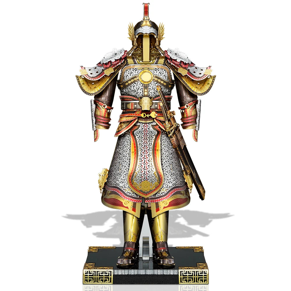 Piececool Model Building Kits a Suit of Armour Kit 3D Metal Puzzles DIY Toys for Adult Jigsaw Collection Birthday Gifts Model to assemble