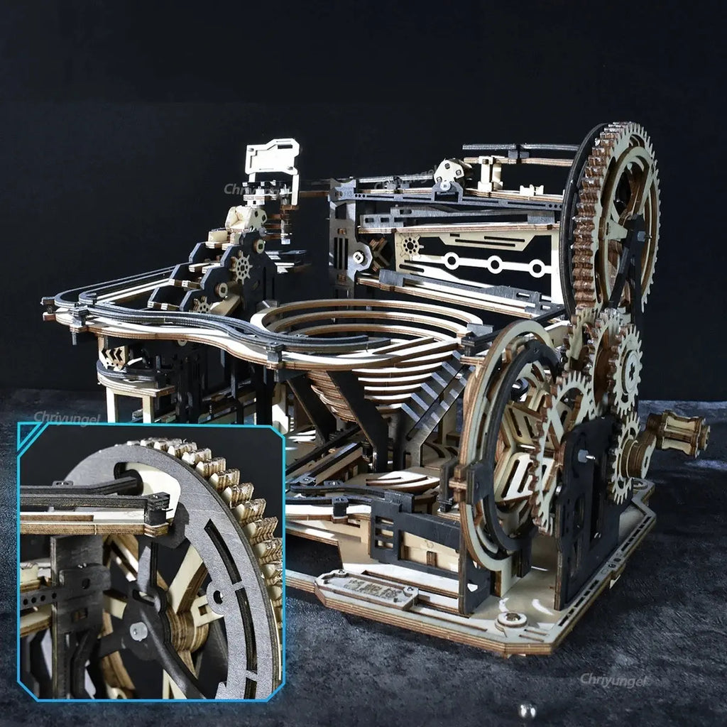 Rolling Ball Track Model Kits - Model to assemble