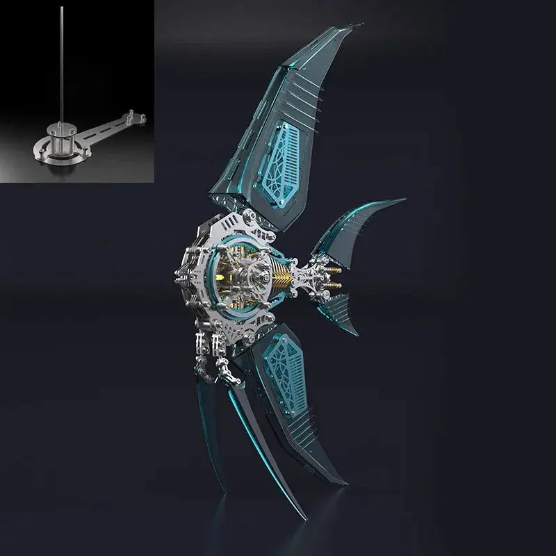 Metal Angel Fish Model Kit - Model to assemble