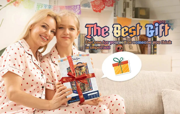 Plaza de los Muertos book nook - Model to assemble