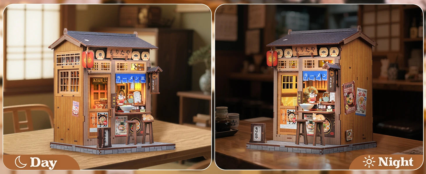 Japan Style Book Nook - Model to assemble