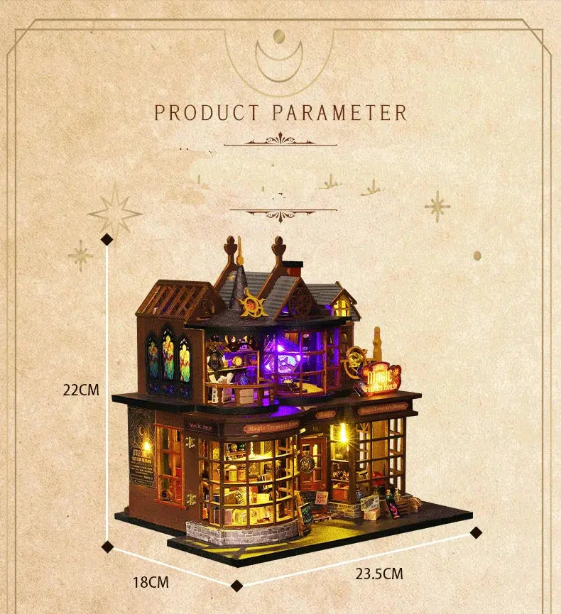 Magic Treasure Doll House - Model to assemble
