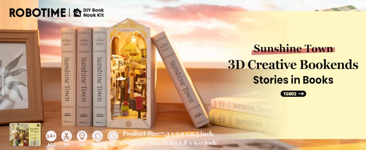 Doll House for Bookshelf - Model to assemble