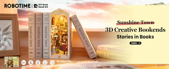 Doll House for Bookshelf - Model to assemble