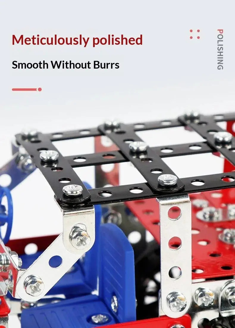 Metal Off-Road Vehicle Building Blocks - Model to assemble