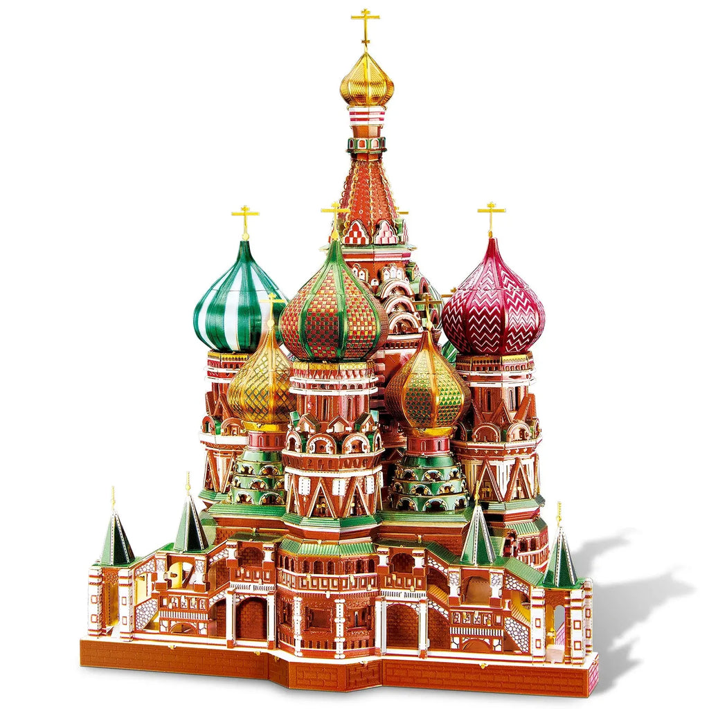 Saint Basil's Cathedral 3D Metal Puzzle - Model to assemble