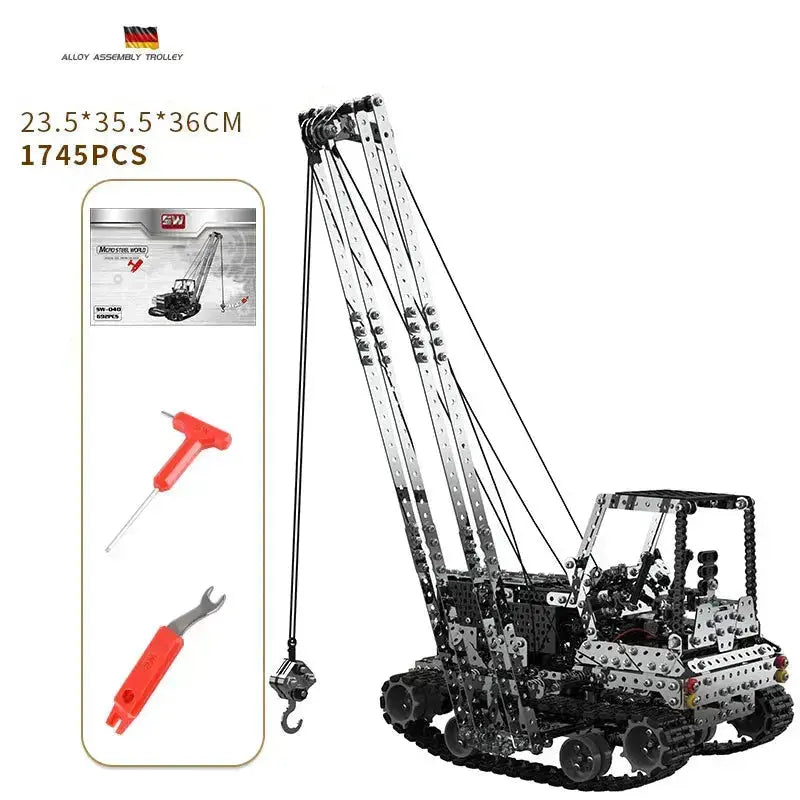Iron Blocks vehicle & fighter Model to assemble