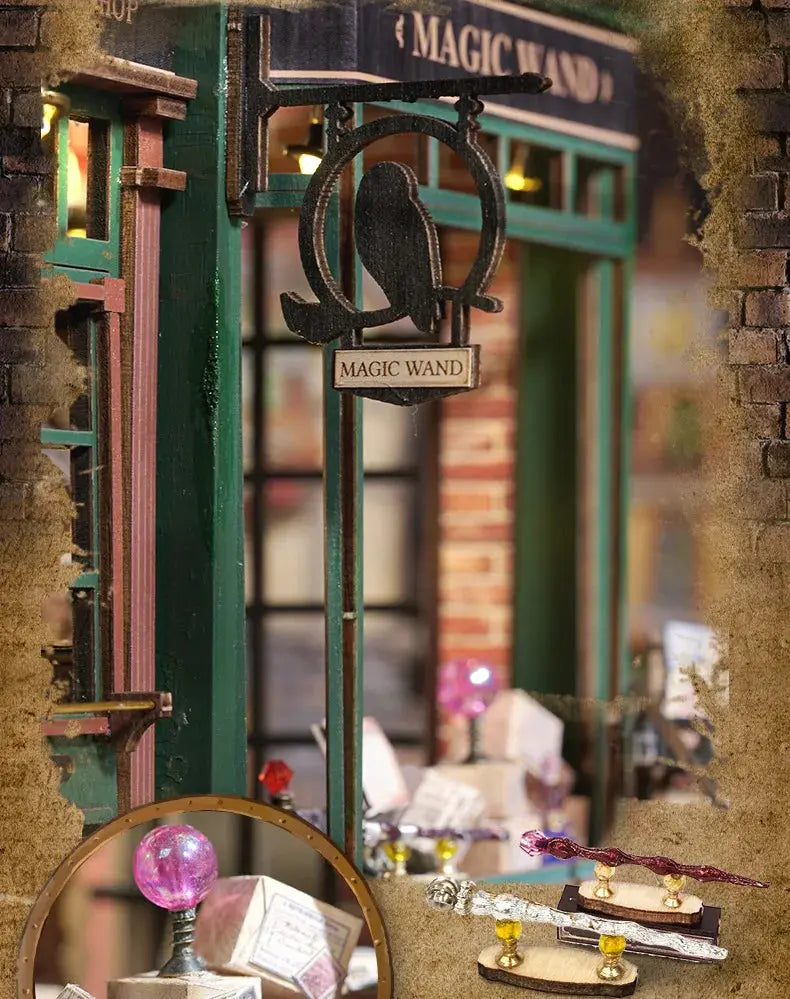 Magic Shop Dollhouse - Model to assemble