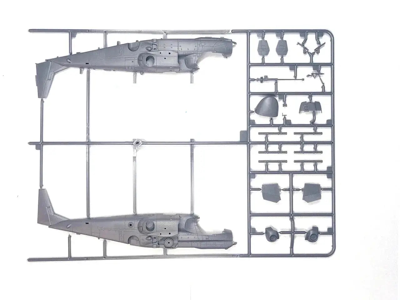 KA-52K Carrier-Based Helicopter Model Kit 1/72 Scale – Russian Military Unassembled Collectible - Model to assemble