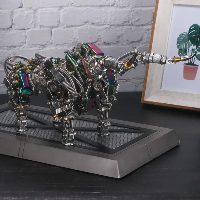 Mechanical animal Bull - Model to assemble