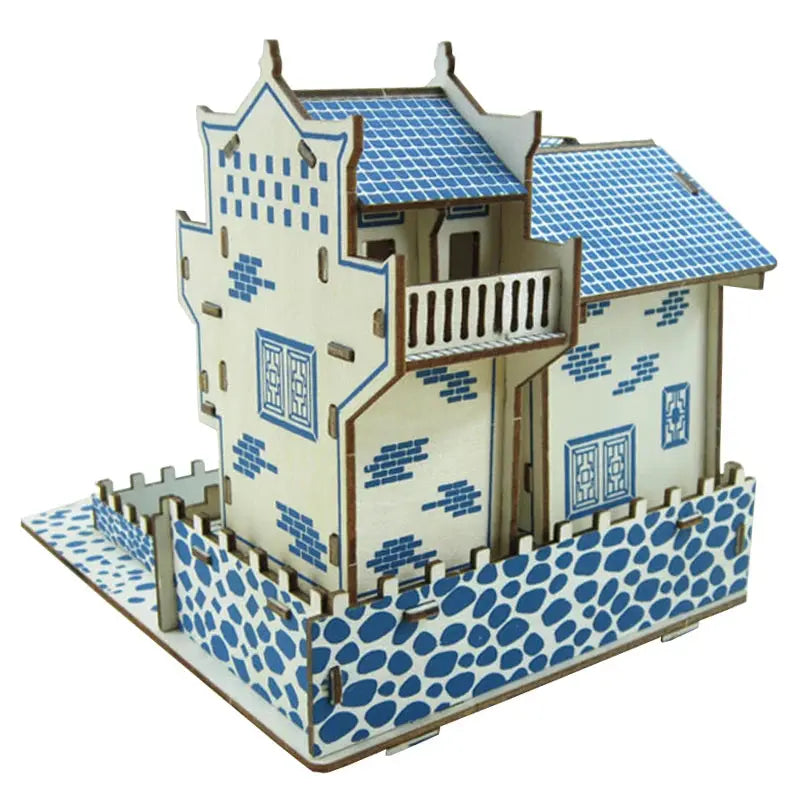 Ancient Town of Fenghuang Model to assemble