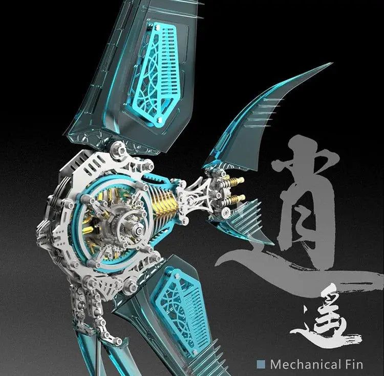 Metal Angel Fish Model Kit - Model to assemble