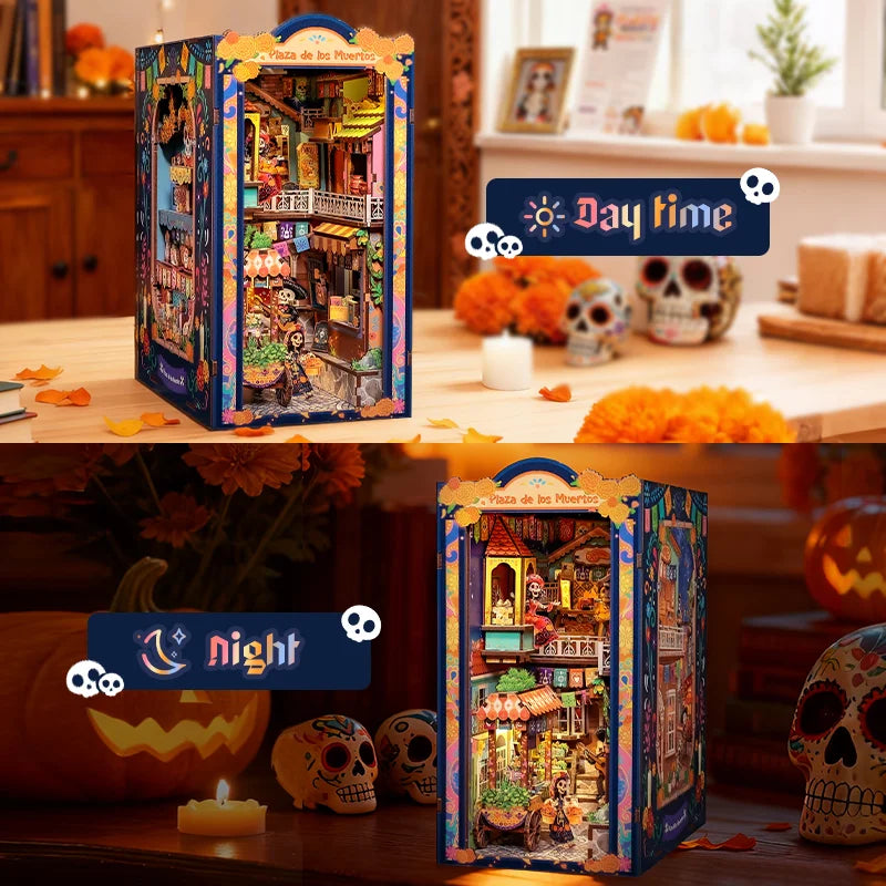 Plaza de los Muertos book nook - Model to assemble