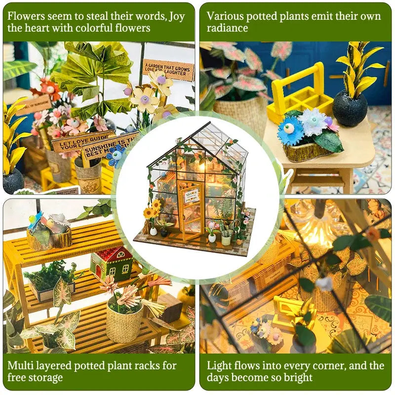 Doll Houses Kits - Model to assemble