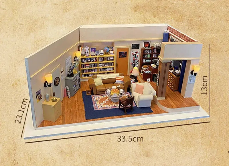 Joey‘s Apartment Doll House - Model to assemble