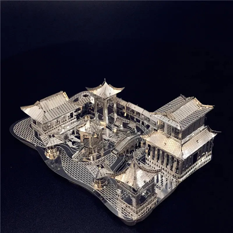 3D Metal Puzzle Chinese classical Gardens of Suzhou Building - Model to assemble