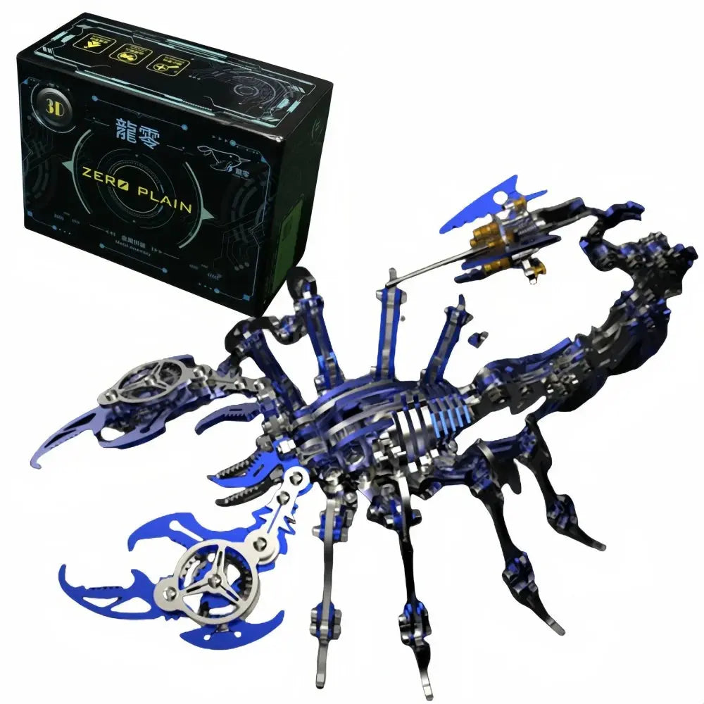 Scorpion assembly model 3D puzzle Model to assemble