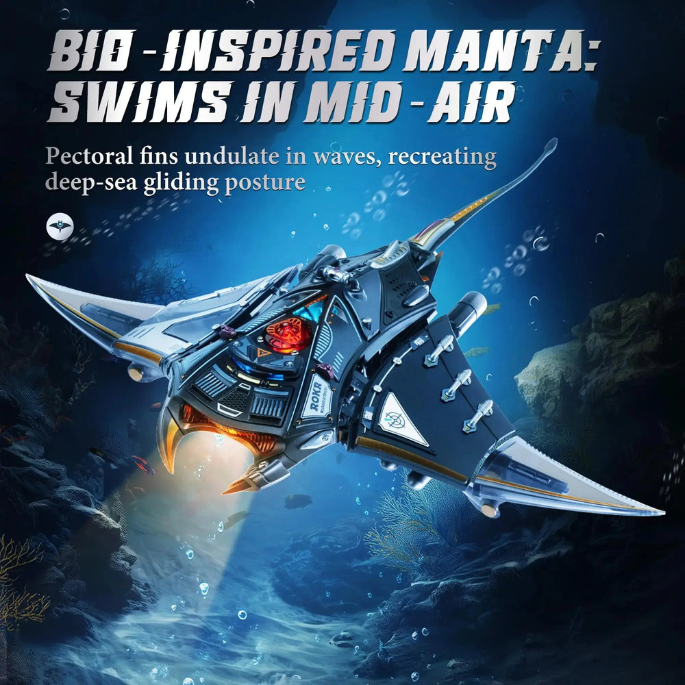 Manta Ray Mechanical - Model to assemble