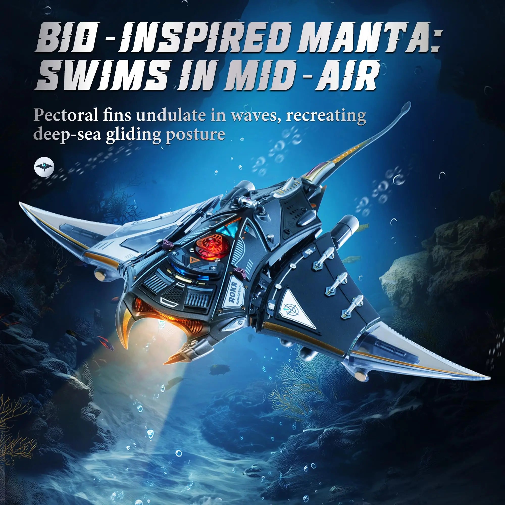 Manta Ray Mechanical - Model to assemble