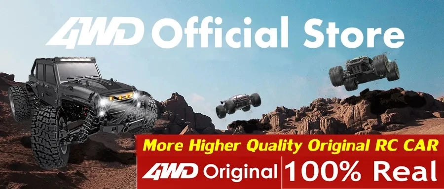 4WD Remote Control Car Off Road 4x4 RC High Speed Buggy Truck Super Brushless 50 or 80KM/H Fast Drift Racing Toy Kids Adults Model to assemble