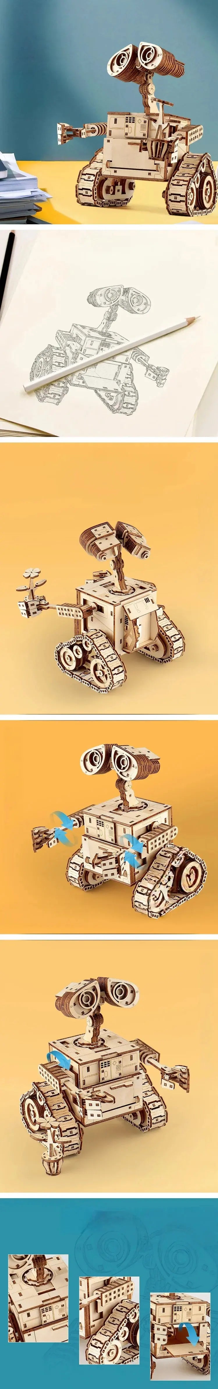 WALL-E Robot - Model to assemble